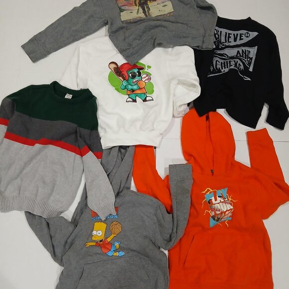 Hoodie sweater multiple brands for youth kids' sweatshirt for 8 to 10 years old. - Picture 2 of 12